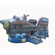 fashion pirate bouncy castle